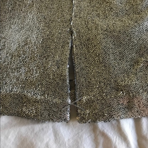 NWT White House Black Market Sequin Skirt - Picture 5 of 6